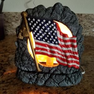 2 piece American Patriotic (electric) light